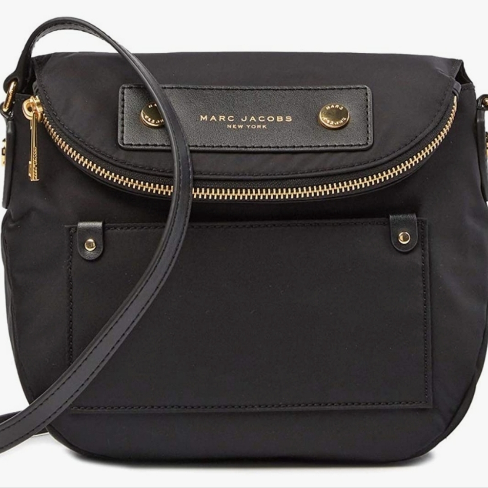 Marc Jacobs black nylon crossbody